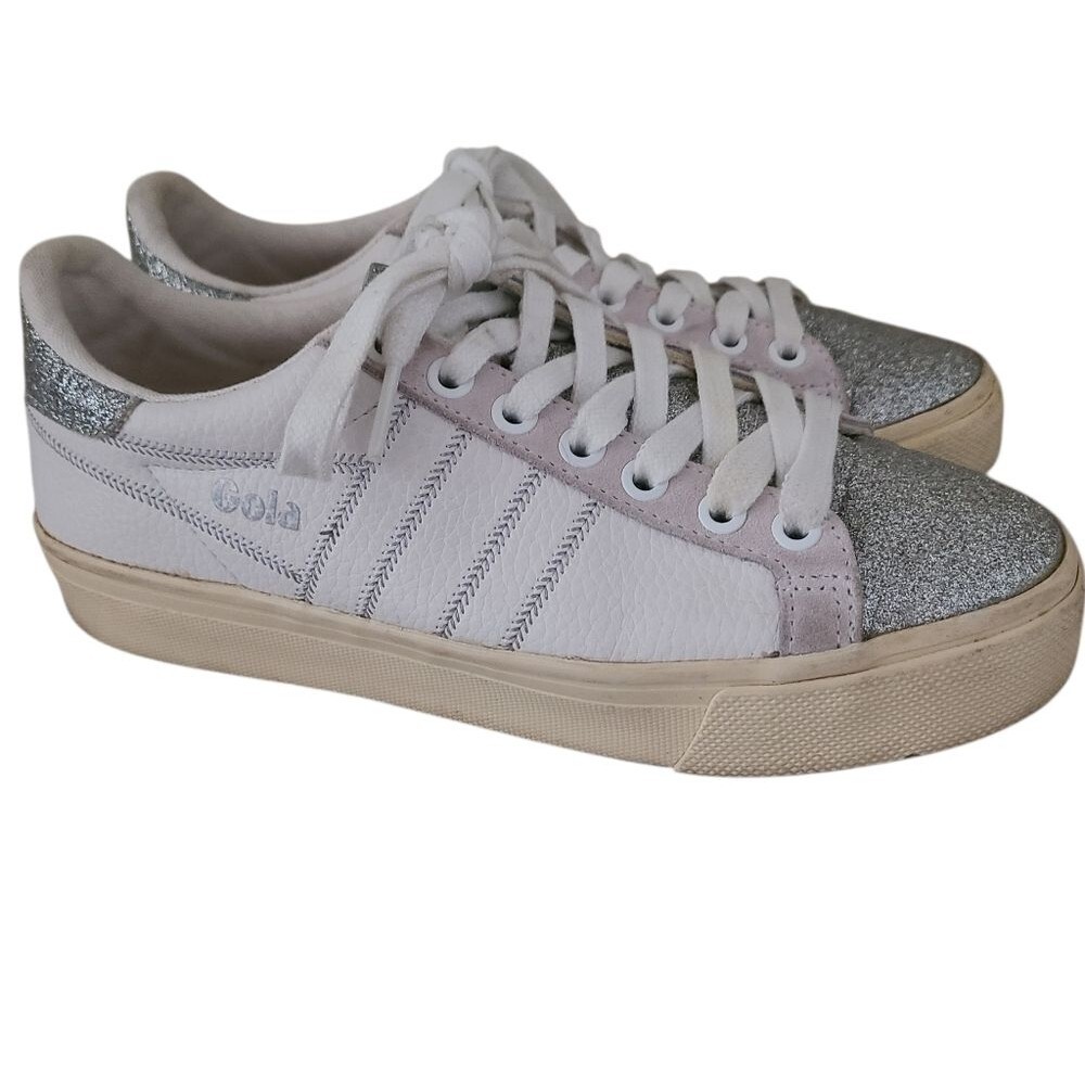 gola orchid II glitter sneakers size 6